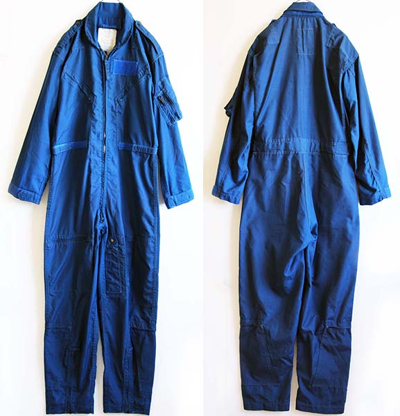 80s 米軍 USAF CWU-73/P カバーオール フライトスーツ 紺 40R