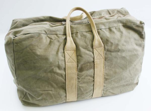 40s US NAVY parachute traveling bag