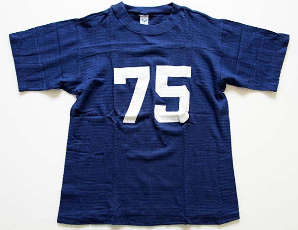 70s USA製 ARTEX ナンバリング フットボールTシャツ  Lサイズ
