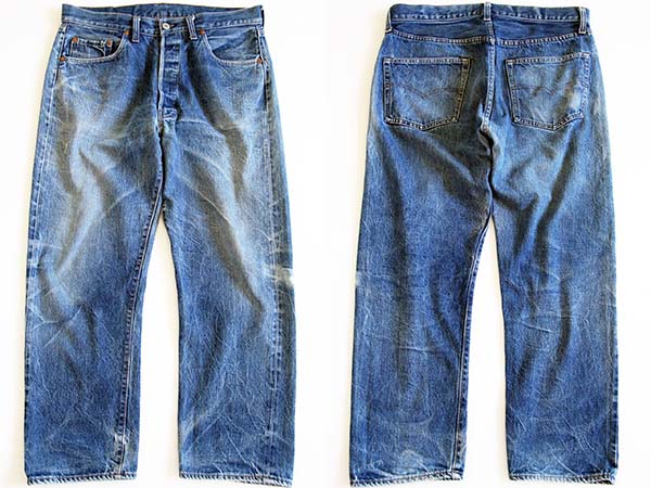 70s USA製 Levi'sリーバイス 501 66後期 デニムパンツ w36 L30