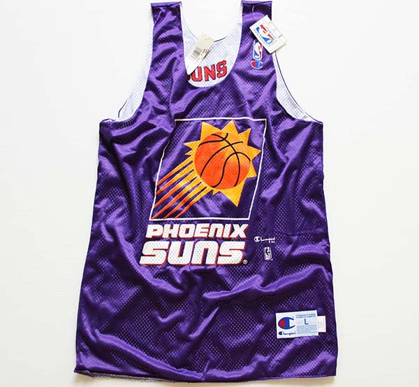 デッドストック☆90s USA製 Championチャンピオン NBA suns 