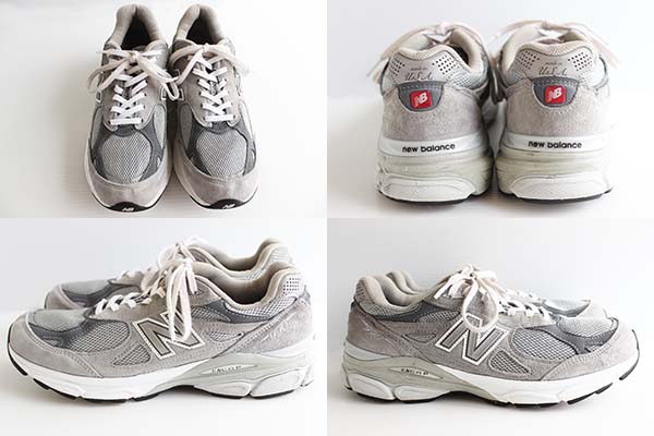 USA製 NEW BALANCEニューバランス 990 スニーカー グレー - Sixpacjoe Web Shop