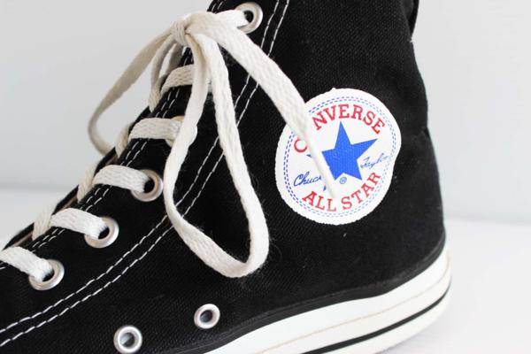 90s USA製 CONVERSEコンバース ALL STARオールスター HI 黒 10