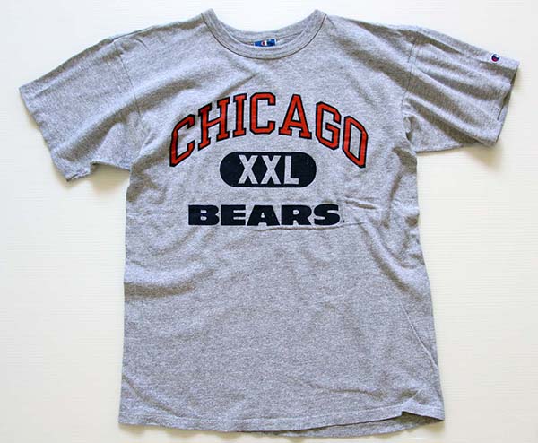 80年代 チャンピオン Champion トリコタグ NFL CHICAGO BEARS シカゴベアーズ スポーツプリントTシャツ USA製 メンズXXL ヴィンテージ /eaa310990