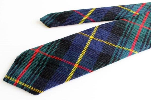 80s Chaps ラルフローレン タータンチェック ウール ネクタイ
