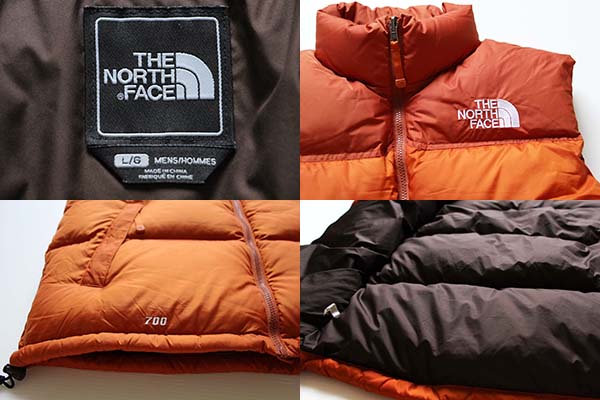 THE NORTH FACEノースフェイス ヌプシ 700フィル ダウンベスト