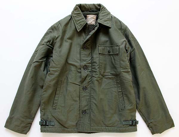 70s　US NAVY A-2 デッキジャケット