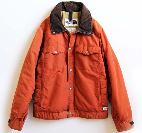 80年代茶タグ初期　US Army TheNorthFace ナイロンジャケット着丈79cm