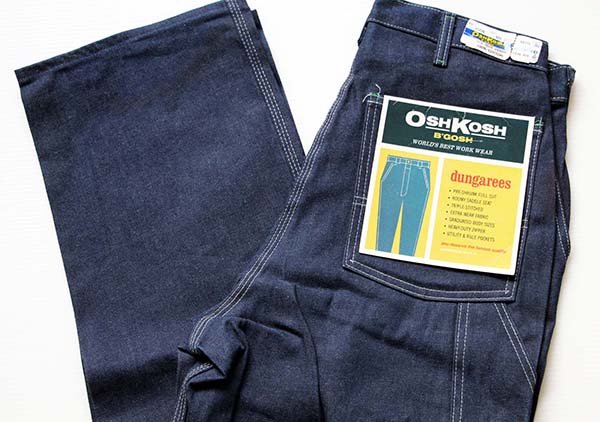 デッドストック★80s USA製 OSHKOSH B'GOSH デニムペインターパンツ 31