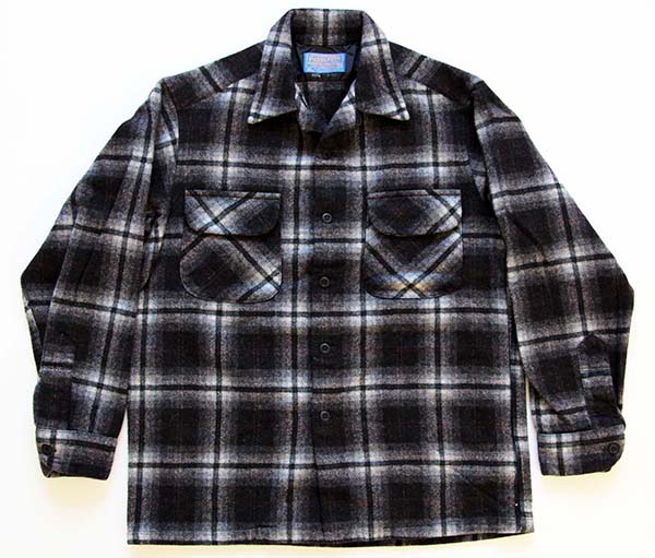 大阪大セール 希少❗️60-70s Pendleton オンブレチェックシャツ シャツ