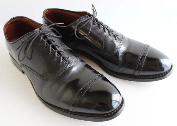 アレンエドモンズ ALLEN EDMONDS ストレートチップシューズ USA製 US 9 メンズ27.0cm /saa008448