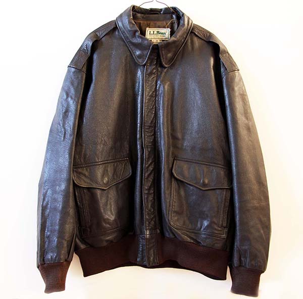 llbean A-2 レザージャケット 80s-