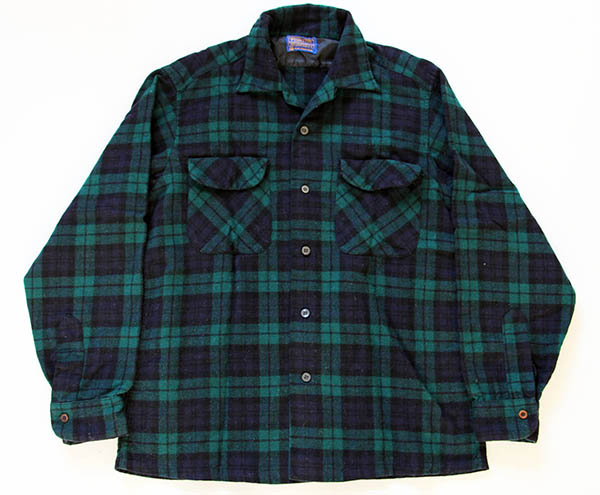 PENDLETON チェックシャツ 緑 M 1111