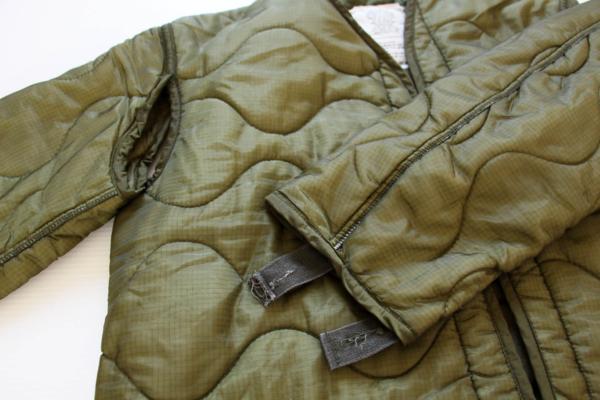 80s 米軍 U.S.ARMY M-65 フィールドジャケット ナイロン キルティングライナー オリーブ XS - Sixpacjoe Web Shop