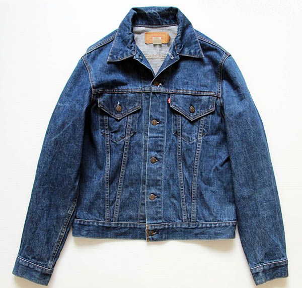 70s USA製 Levi'sリーバイス 71205 デニムジャケット 42L☆ロング