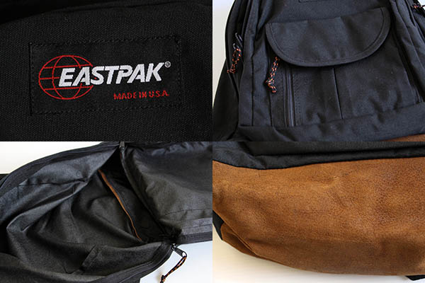 USA製 希少 EASTPAK 90s イーストパック リュック バッグ 黒