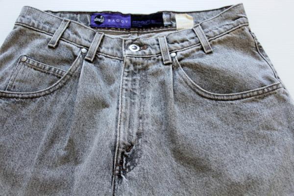 90s Levi'sリーバイス silverTabシルバータブ BAGGY グレー デニムパンツ w32 L32