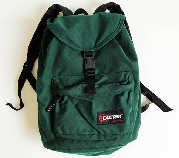 USA製 希少 EASTPAK 90s イーストパック リュック バッグ 緑