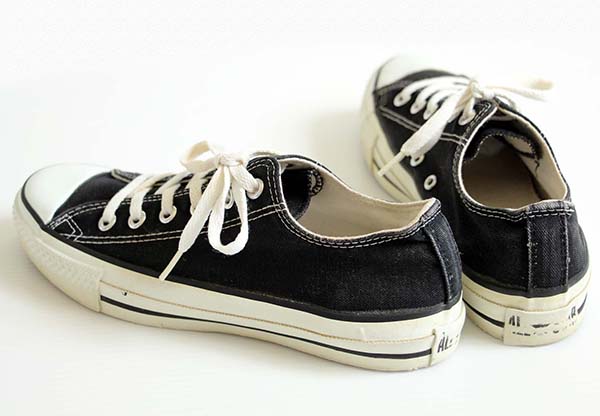 s USA製 CONVERSEコンバース ALL STARオールスター Low 黒 7