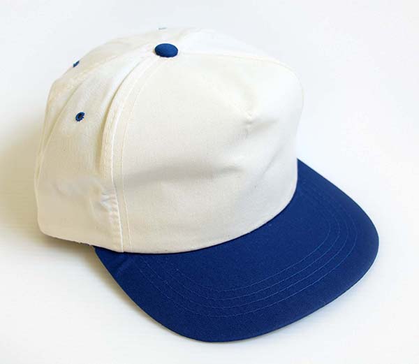 デッドストック 90s Yupoong 無地 ツートン コットンキャップ 白 青 Sixpacjoe Web Shop デッドストック 90s Yupoong 無地 ツートン コットンキャップ 白 青 Sixpacjoe Web Shop