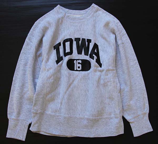 美品　チャンピオン　リバースウィーブ IOWA small 80s