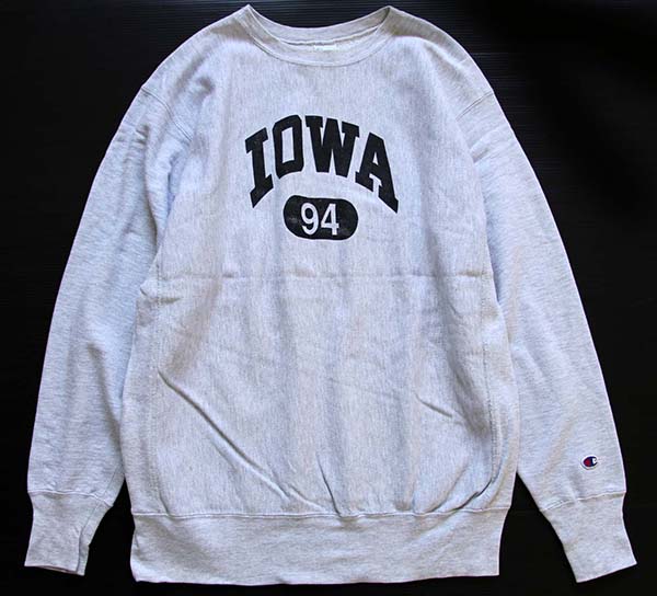 ブラック]90s Champion IOWA リバースウィーブ 黒 - www.sorbillomenu.com