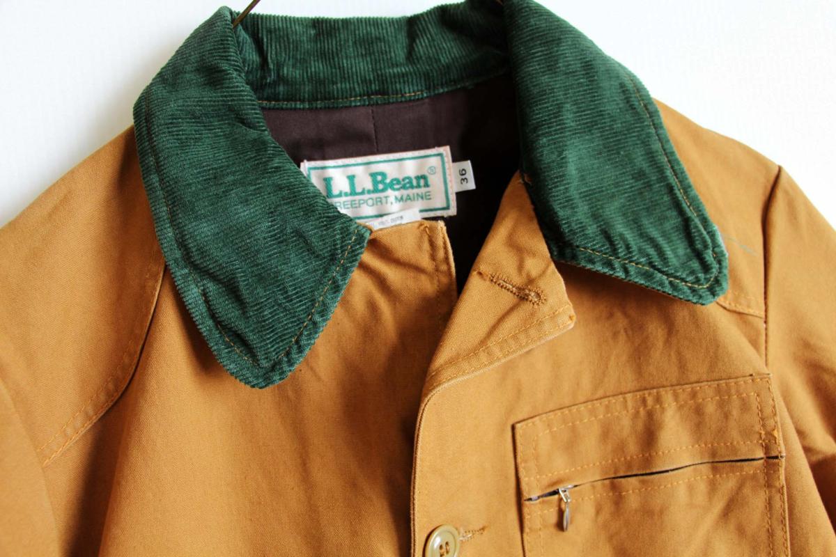 80s USA製 L.L.Bean ハンティングジャケット 茶 36 - Sixpacjoe Web Shop