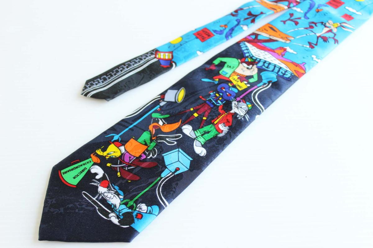 90s Looney Tunes Maniaルーニーテューンズ キャラクター ネクタイ Sixpacjoe Web Shop