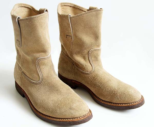 80s USA製 REDWINGレッドウイング 1188 スエード ペコスブーツ