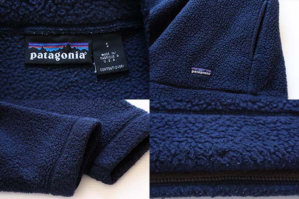 90s USA製 patagoniaパタゴニア ハーフジップ プルオーバー フリース