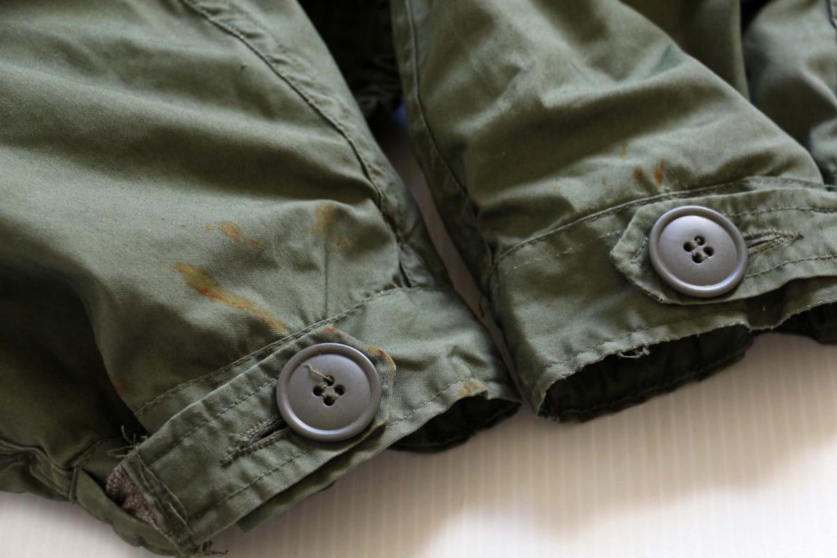 80s 米軍 U.S.ARMY キルティングライナー&フード付き M-65