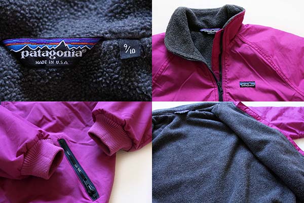 patagonia シンチラ　レディースM パープル　made in USA