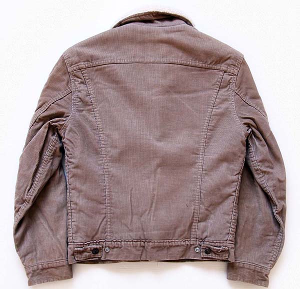 70s USA製 Levi'sリーバイス 70605 ボアライナー コーデュロイ 