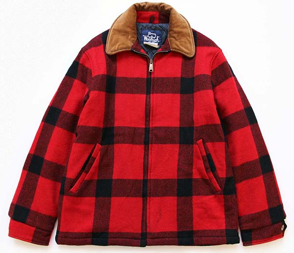 WOOLRICH チェックウールブルゾン