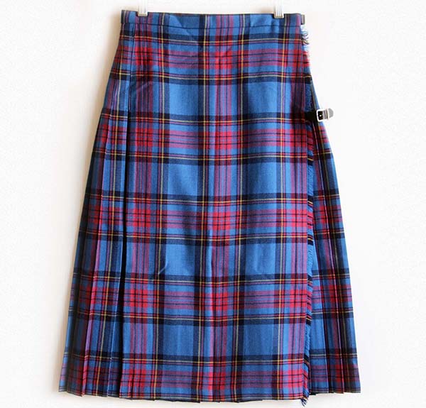 スコットランド製 Moffat Weavers タータンチェック ウール キルトスカート 12 - Sixpacjoe Web Shop