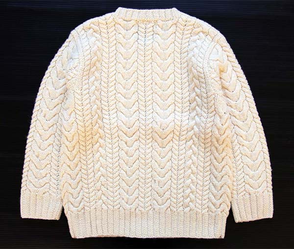 【90s当時物】ポロラルフローレン ハンドニット ケーブル編み セーター  LL