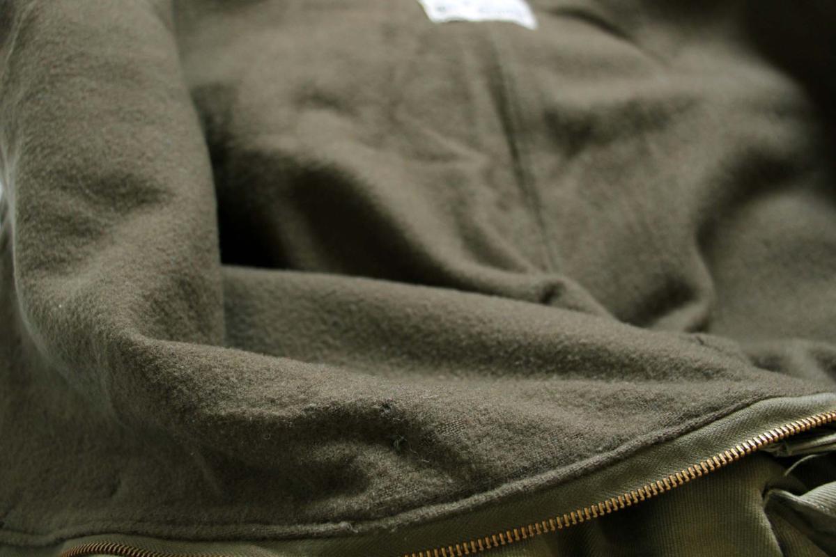 40s 米軍 U.S.NAVY N-1 デッキパンツ オリーブドラブ M
