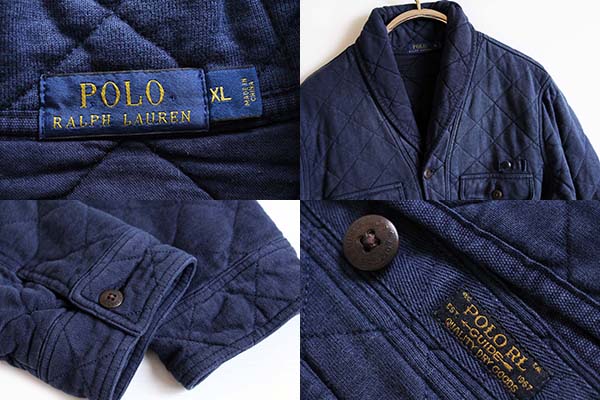 POLO RALPH LAUREN - ラルフローレン ショールカラー カーディガン