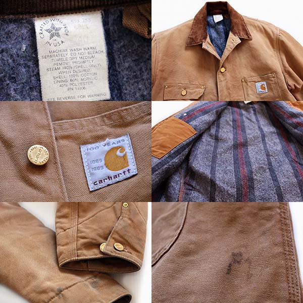 carhartt チョアコート カバーオール USA製 vintage 80s