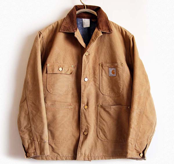 usa製 carhartt 80s 100周年モデル チョアコート サンフェード