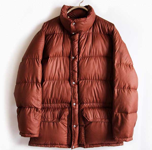 ジャケット・アウターTHE NORTH FACE VINTAGE 70s 茶タグ ダウンジャケット