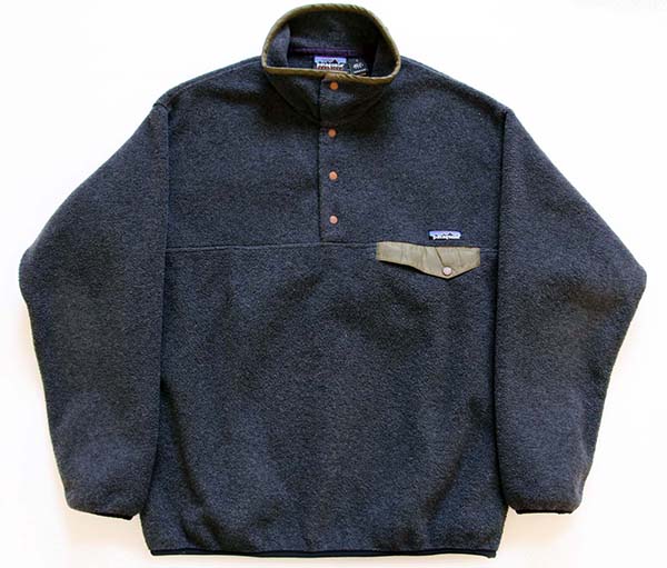 2022新発 USA製 www patagonia S パタゴニア スナップT シンチラ USA製 シンチラ スナップT フリース フリース