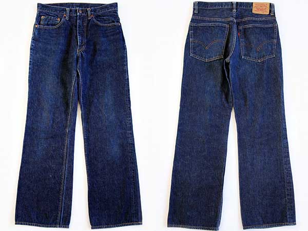 70s USA製 Levi'sリーバイス 517 シングル 66前期 デニムパンツ w32