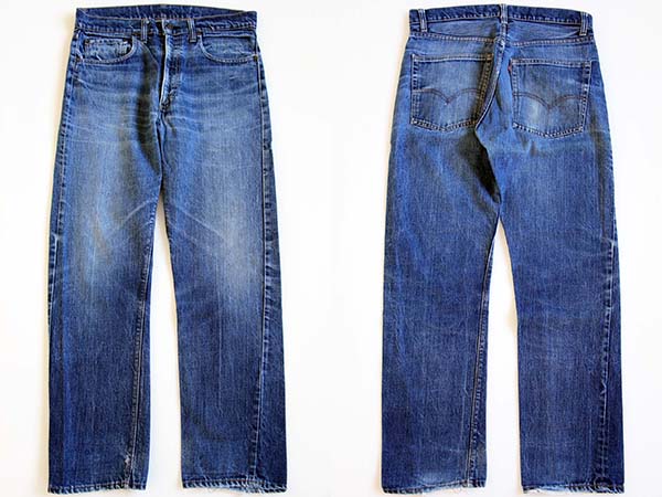 70s USA製 Levi'sリーバイス 505 シングル 66前期 デニムパンツ w34 - Sixpacjoe Web Shop