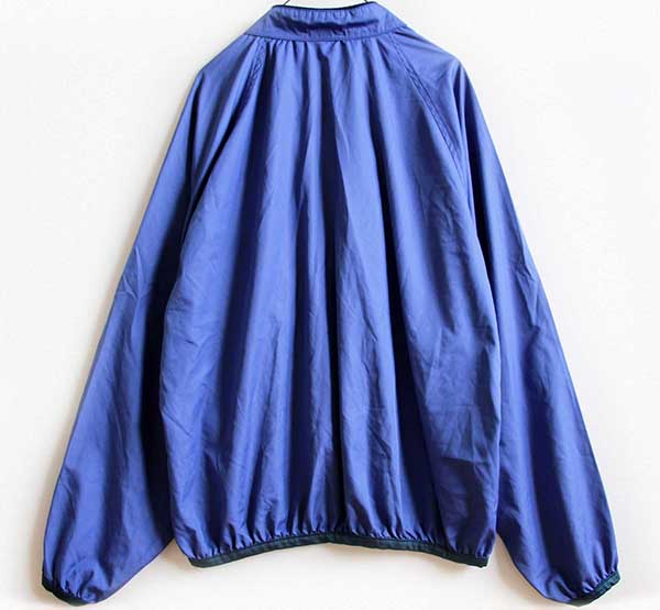 90s USA製 L.L.Bean プルオーバー ナイロンジャケット 青紫 XL