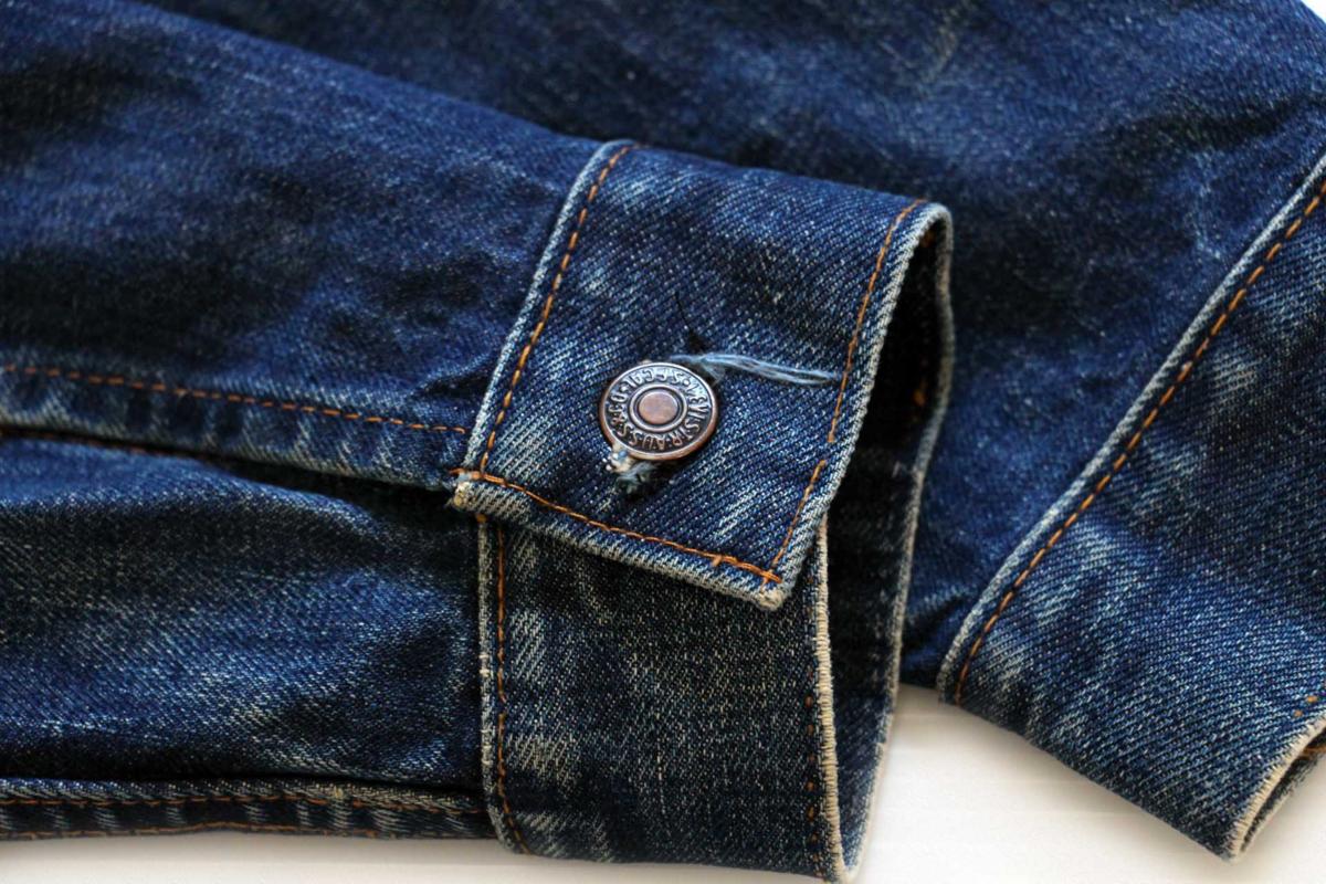 60s USA製 LEVI'Sリーバイス 70505 BIGE デニムジャケット - Sixpacjoe Web Shop