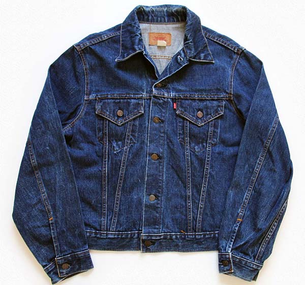 米国製LEVI’S デニムジャケット ジージャン 70505 0217 48インチ