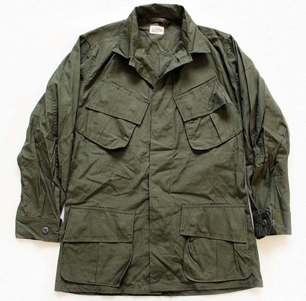 デッドストック 60s 米軍 U S Army ジャングルファティーグジャケット ノンリップ 3rd S R B Sixpacjoe Web Shop