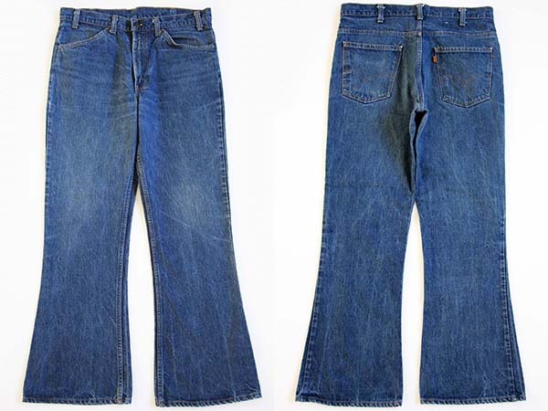 70s USA製 Levi'sリーバイス 646 デニムパンツ w36 L32☆ベルボトム