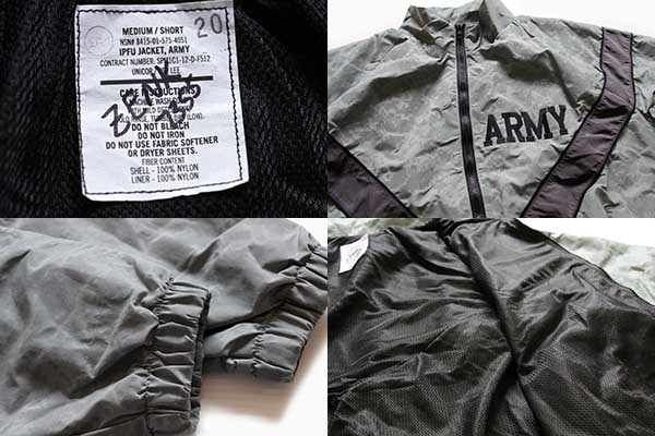 12 米軍 U.S.ARMY IPFU デジタルカモ ナイロンジャケット M-S - Sixpacjoe Web Shop